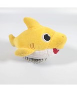 Pinkfong Baby Shark Plush Hair Comb Detangler Toy Child Soft Clean Yellow - £6.03 GBP