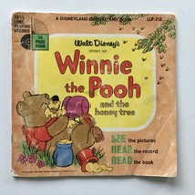 Winnie The Pooh And The Honey Tree 7&#39; Vinyl Record / Book - £10.14 GBP