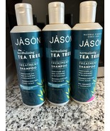 (3) Jason Normalizing Tea Tree Treatment Shampoo 17.5 Fl Oz Each - $1,194.24 MXN