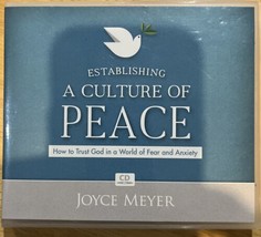 JOYCE MEYER 4 CD TEACHING ESTABLISHING A CULTURE OF PEACE - £12.50 GBP