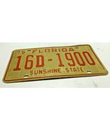 VINTAGE 1975 Florida license plate 16D-1900 - $19.57