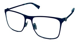 John Varvatos Square Titanium Metal Mens Eyewear Frame V182 Navy 55mm - £69.40 GBP