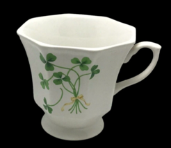 Hallmark Shamrock Clover St Patricks Day Coffee Tea Mug Cup Shamrocks Vintage - $15.83