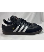 Adidas Samba Classic Mens Sz 12 Black Gum Soccer Training Shoes Sneakers... - $928.96 MXN
