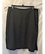 Tommy Bahamas Womens Sz 12 R Black 100% Silk Skirt Lined Sz 12RN 86549 W... - £11.66 GBP