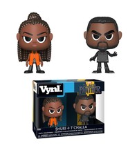 New Sealed Funko Vynl Black Panther Shuri &amp; T&#39;challa Set - £15.54 GBP