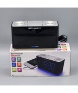 Emerson Smart Alarm Clock Radio USB Charger, Auto Time Set Nightlight CK... - $13.20 CAD