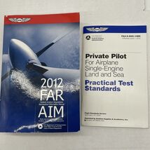 Aviation Book Lot 2012 Far/Aim Private Pilot For Single Engine Land and Sea - $7.67