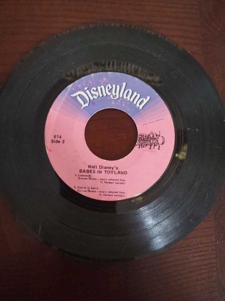 Disneyland Babes in Toyland 45 - $10.00