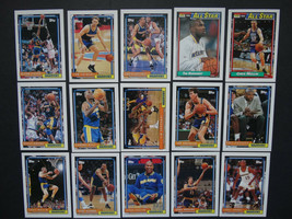 1992-93 Topps Golden State Warriors Team Set Of 15 Basketball Cards - £5.49 GBP