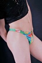 Xs Swim-Thong Gregg Homme Swimwear Tropics 101025 139 - £25.04 GBP