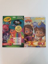 Nickelodeon SANTIAGO of the SEAS &amp; Crayola Jumbo Coloring and Activity Book  - £11.92 GBP