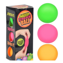 New 3pcs Color Squish Stretch Ball Sensory Fidget Gummi 1.75&quot; Balls - £6.76 GBP