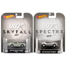 Hot Wheels Retro Entertainment Skyfall 1963 Aston Martin DB5 and Spectre Aston M - £43.01 GBP