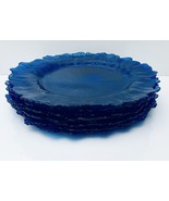 Set of 8 Sapphire Ice blue Plastic Charger Plates Dish Set NWT New 13x13” - $464.09 MXN