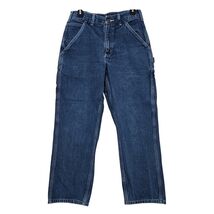 Carhartt B13 Denim Carpenter Jeans Mens 30x28 Utility Workwear Relaxed B... - $24.99