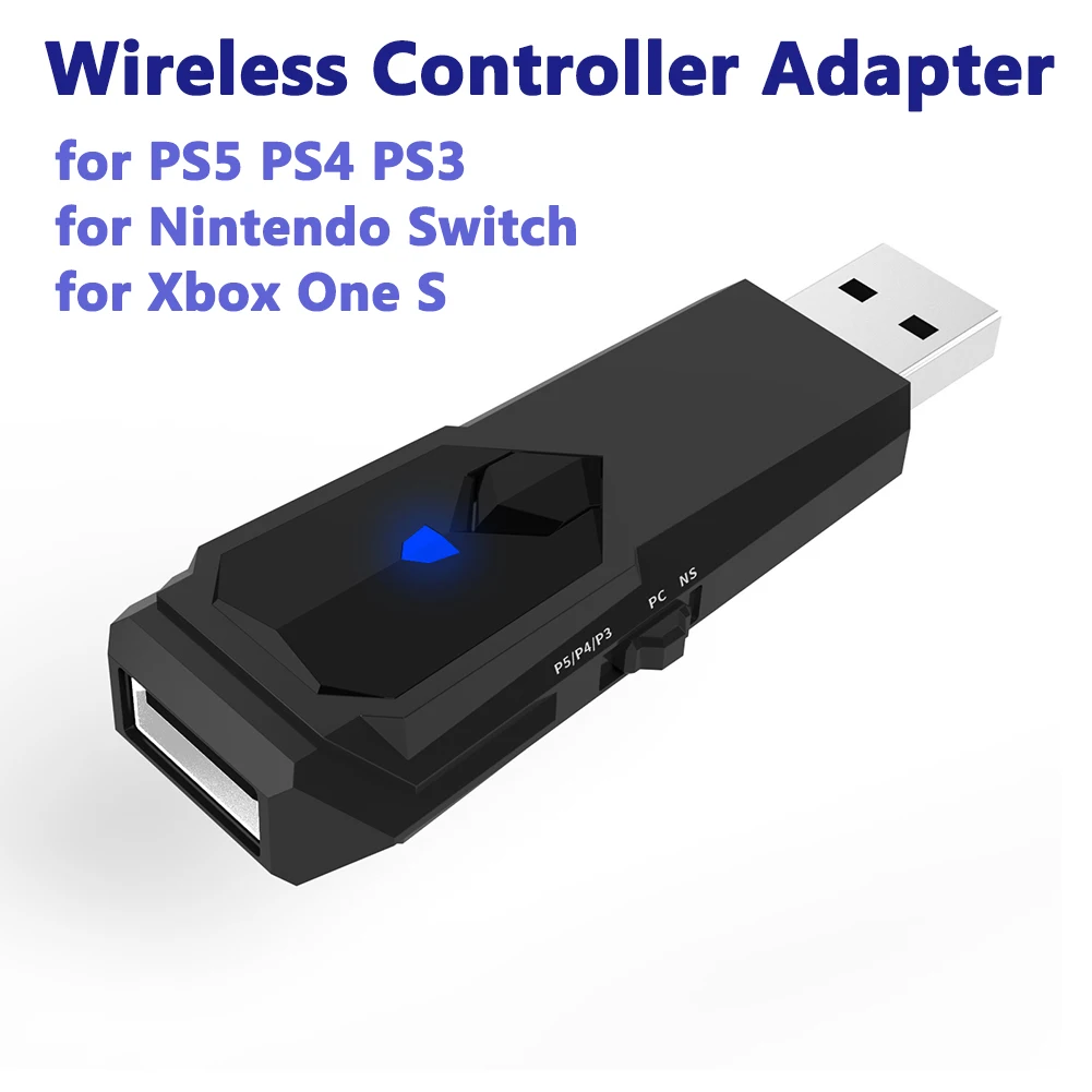 Wireless Receiver USB Adapter Gamepad Converter for PS5 PS4 PS3 Nintendo Switch - $21.96+