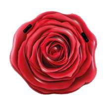 Intex - Inflatable Pool Float, 50&#39;&#39; x 47&#39;&#39;, Red Rose Shape - £18.86 GBP