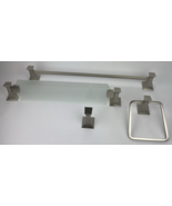 AQUABRASS Collection 5300 Brushed Brass Silver Towel Bar Towel Ring Hook... - $3,279.18 MXN