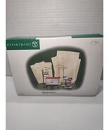 Department 56 Personalize Your Village Accessories ~ Set Of 5~ NEW IN BOX - $454.41 MXN