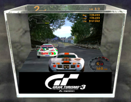 Gran Turismo 3 - 3D Cube Handmade Diorama - Video Games - Shadowbox - £54.66 GBP