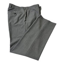 J. Ferrar Slim Fit Dress Suit Pants Men Light Gray Mid Rise Flat Size 36x32 READ - $18.95