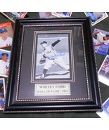 Whitey Ford Signed Photo, MLB Baseball New York Yankees, Framed Picture,... - £374.10 GBP