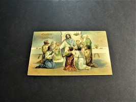 Easter Greetings- Ben Franklin One Cent - Postmarked 1910 Embossed Postcard. - £6.80 GBP