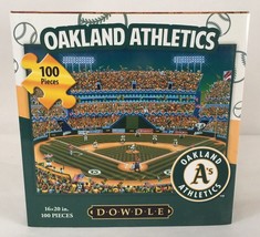 Oakland A’s Puzzle Baseball Athletics 100 Pcs Dowdle New Poster Large Pc... - $29.99