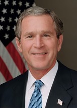 President George W. Bush Portrait Official White House 5X7 Photograph Reprint - £6.68 GBP
