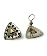 James Avery Artisan Two-Tone 925 &amp; 14K Triangle French Post Earrings - $142.49