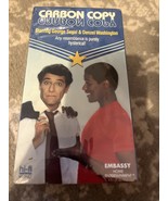 Carbon Copy (VHS, 1989) New Sealed George Segal Denzel Washington 1988 R... - $187.02 MXN