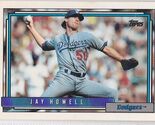M) 1992 Topps Baseball Trading Card - Jay Howell #205 - $1.97