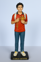 Carlo Acutis Statue 16cm / 6.3&quot; Catholic Saint Figurine - Blessed Carlo ... - $360.57 MXN
