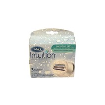 Schick Intuition All-In-One Cartridges (3) Sensitive Skin Brand New Old ... - £6.89 GBP