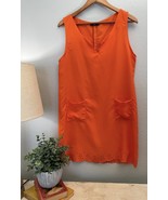 Orange Cut Out Dress - $15.00