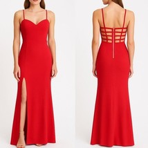 Red Strappy Back Long Maxi Dress – Size 3/4 - NWT - $39.60