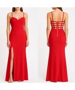 Red Strappy Back Long Maxi Dress – Size 3/4 - NWT - $730.37 MXN