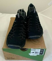 Jambu Women&#39;s Sparrow-Vegan (Water Ready) Flat Sneaker 6.5 Black/White - $32.14