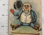 Mr Pickwick On Wheels Roller Skates Victorian Trade Card VTC 7 - $8.90