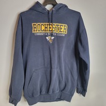 Rochester Community and Technical College Mens Hoodie XL Blue CI Sport - £19.90 GBP