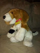 Build A Bear Workshop Beagle Hound Dog Plush 18&quot; With Collar Puppy Beanbag... - £20.61 GBP