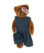 HENRY BROWN BEAR OVERALLS ATTIC TREASURES 8&quot; INCH STUFFED JOINTED PLUSH ... - £5.91 GBP