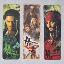 Pirates of the Caribbean Bookmarks Lot Vintage Johnny Depp Disney 3 Page... - $523.64 MXN