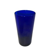 Vintage Libbey Glass Co. Teardrop Cobalt Blue Glass Cooler - $9.90
