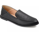 Journee Collection Women Slip On Loafers Corinne Size US 7.5 Black Faux ... - $27.72