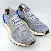 Adidas Womens Ultraboost X Gray Blue Knit Running Sneakers (BB6155) - Size 7 - £14.57 GBP