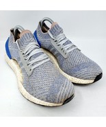 Adidas Womens Ultraboost X Gray Blue Knit Running Sneakers (BB6155) - Si... - $17.95