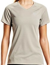 Mission Women&#39;s Sz S Activewear T-Shirt Vapor Active Alpha V-Neck Short Sleeve - £14.34 GBP