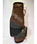 Ping Brown Cart Golf Bag 6 Divider With Tally Counter Great Condition 03... - $98.99